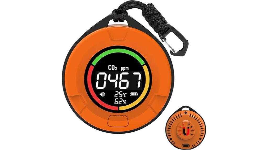 portable multi function co detector