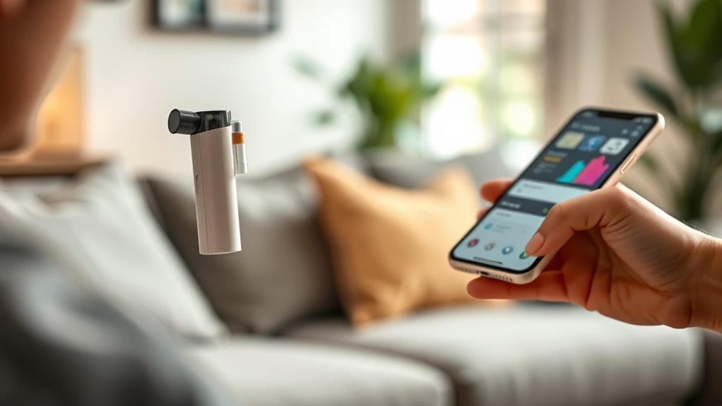 precise continuous inhaler monitoring