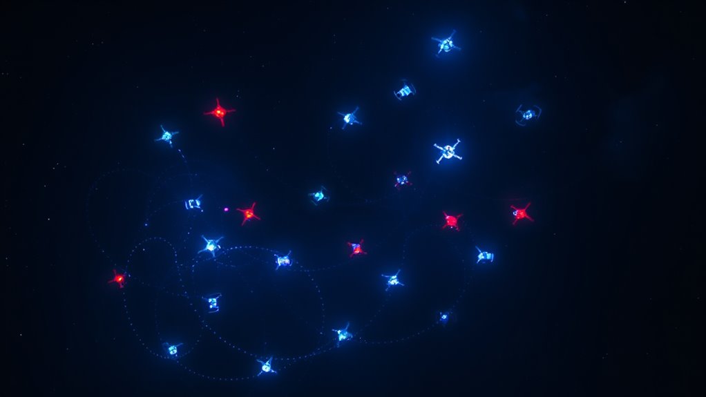 precision drone choreography algorithms