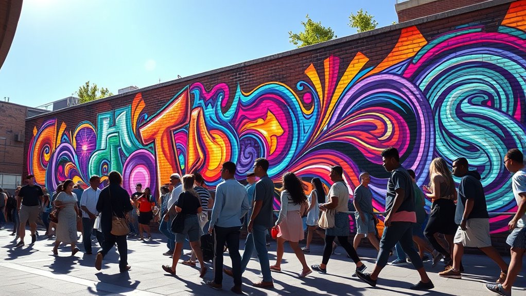 public murals fostering community engagement