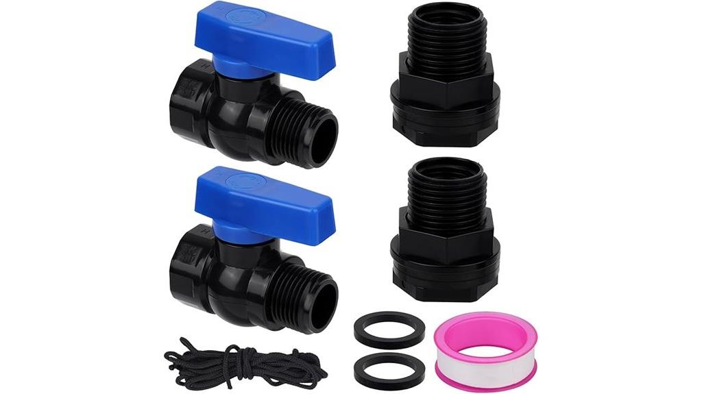 rain barrel spigot kit