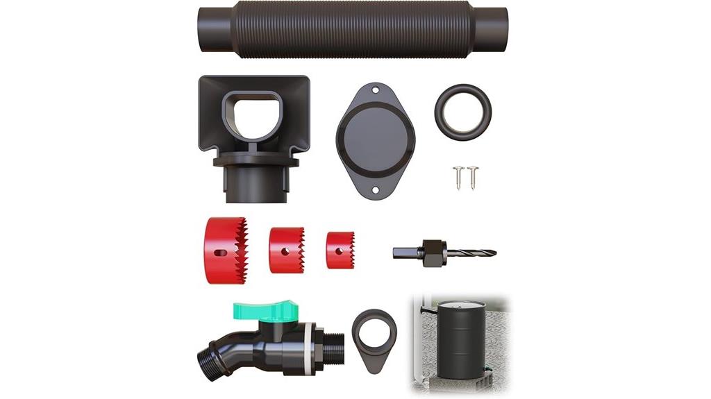 rainwater collection system components