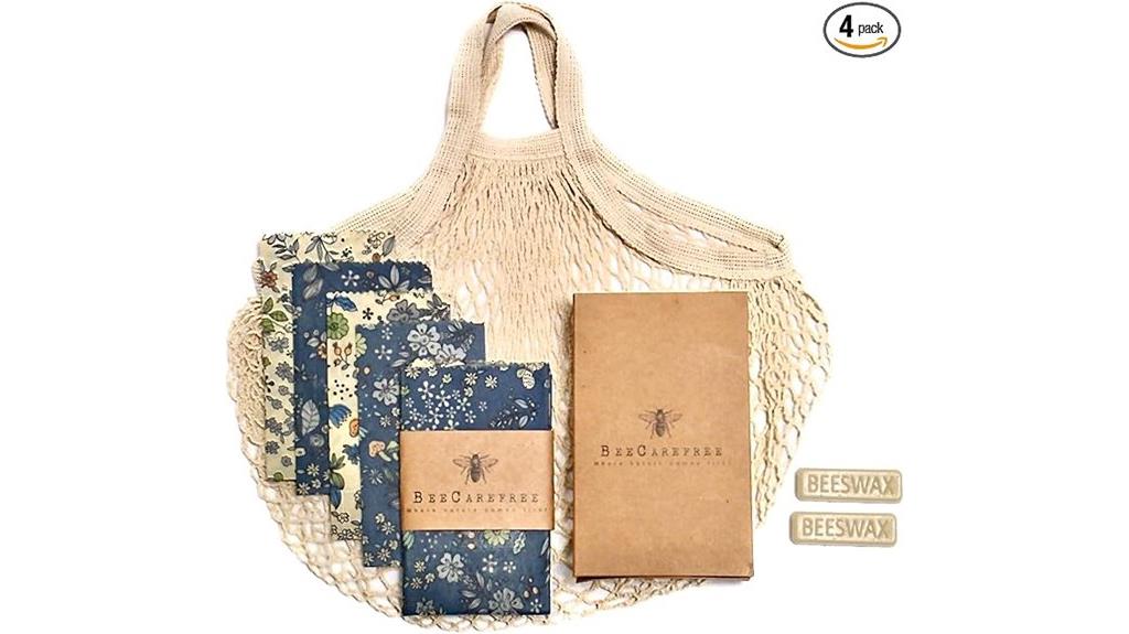 reusable beeswax food wraps