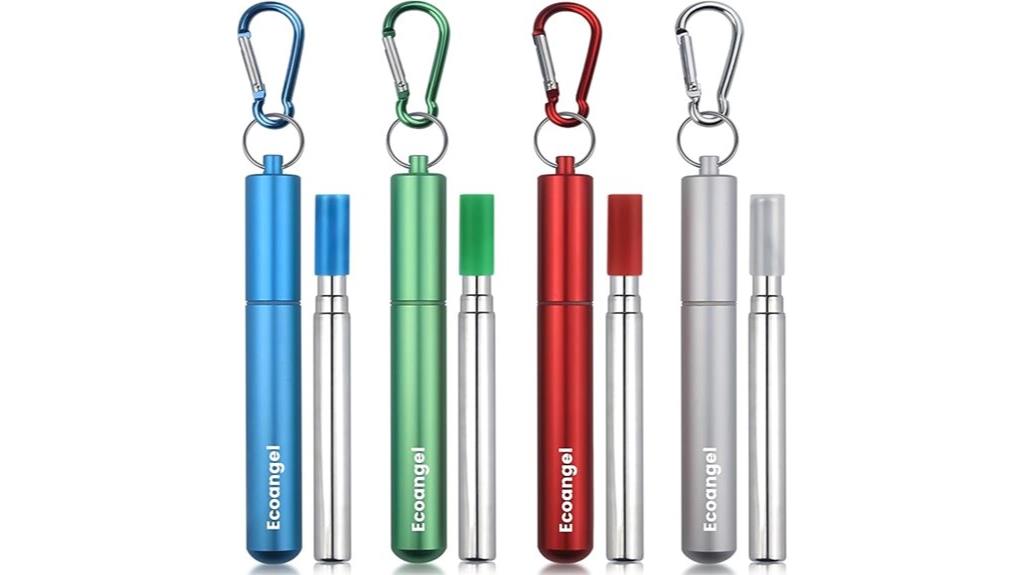 reusable stainless steel straws