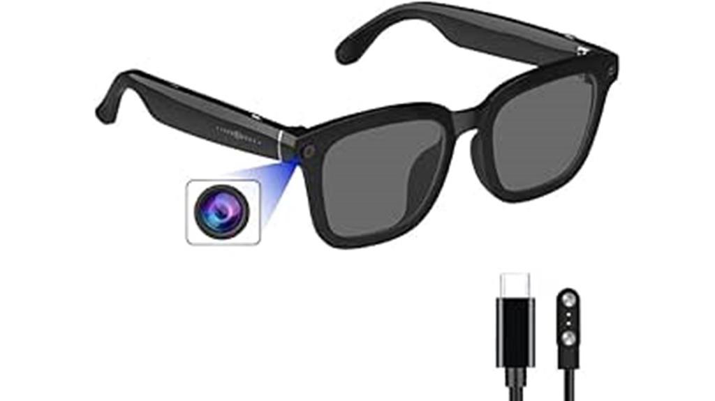 smart camera glasses features