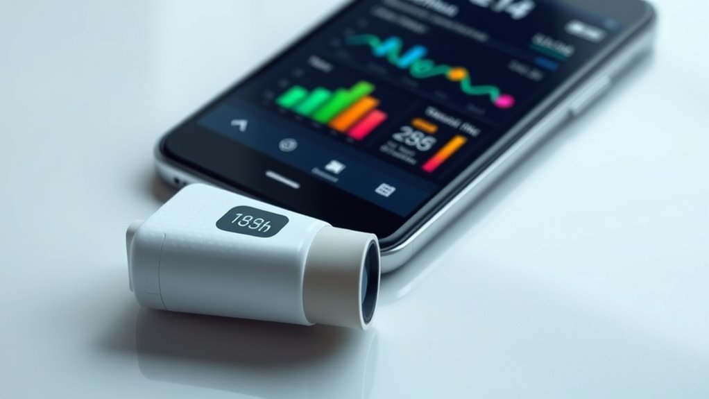 smart inhalers with sensors
