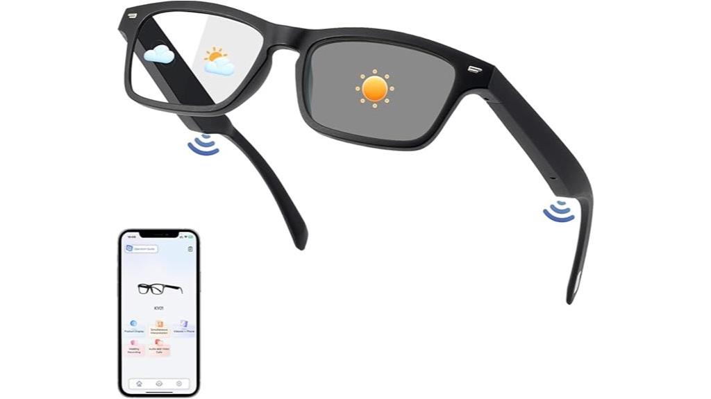 smart translation glasses features