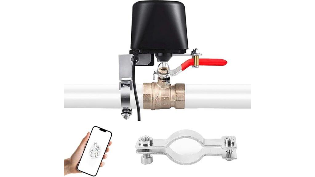 smart water valve control