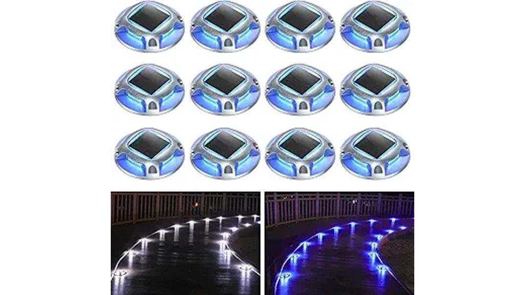 solar driveway lights 12 pack