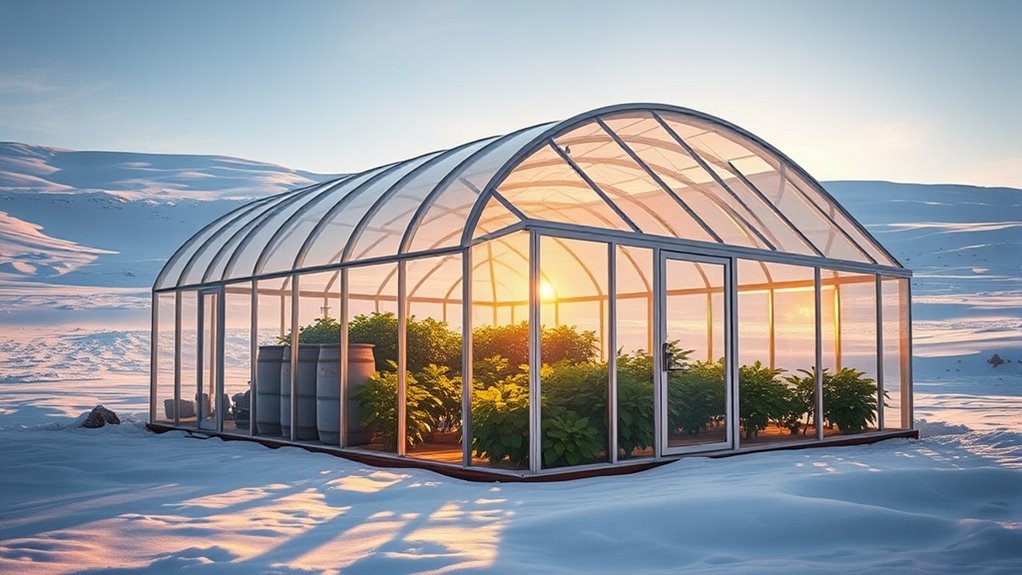 solar gain and heat retention