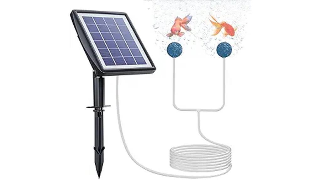 solar pond air pump
