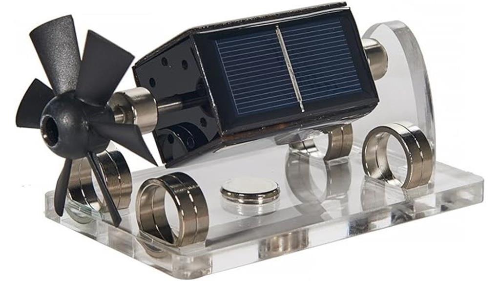 solar powered levitation display