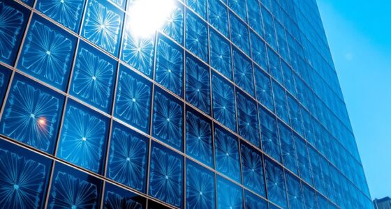solar powered skyscraper glass