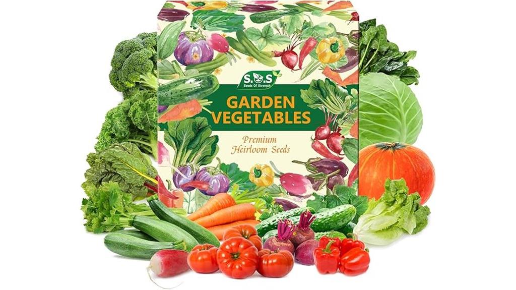 survival vegetable seeds kit