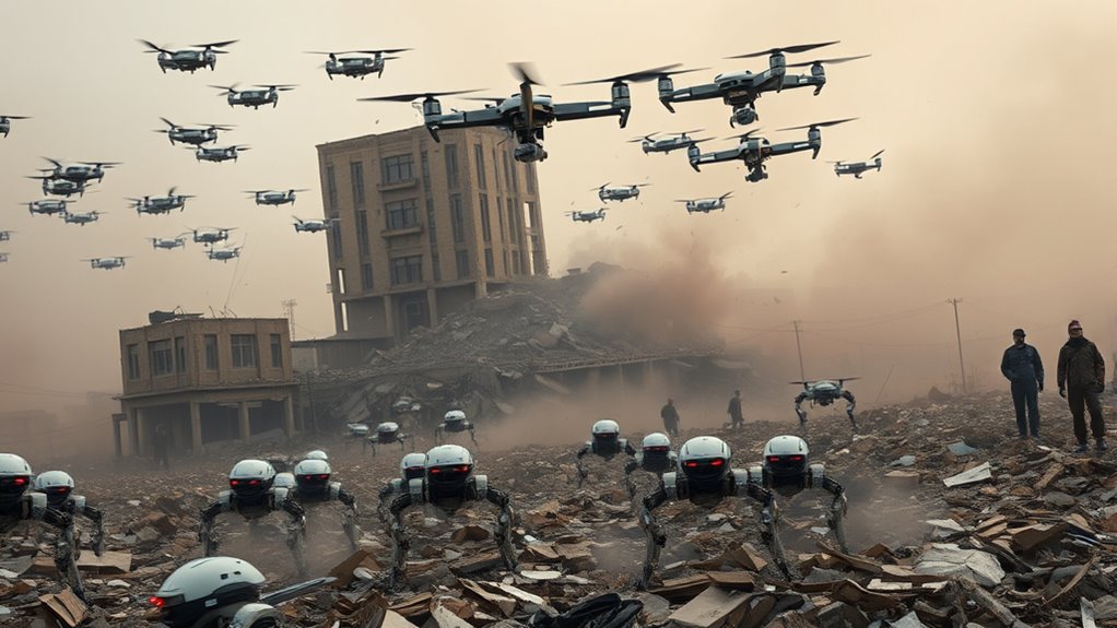 swarm robotics enhance disaster response