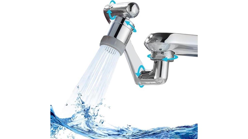 swivel faucet extender