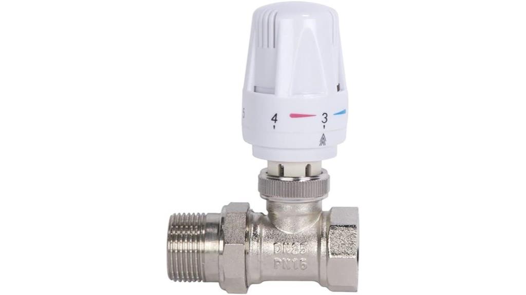 thermostatic radiator lockshield valve