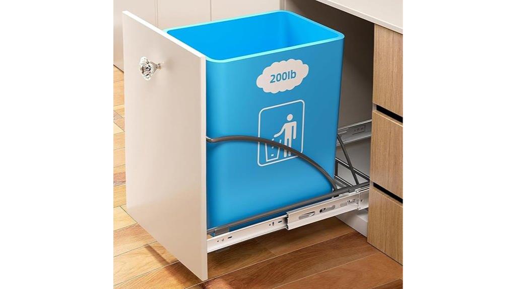 under cabinet trash pull out