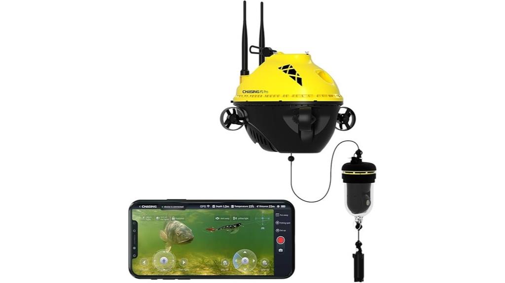 underwater fish finder drone