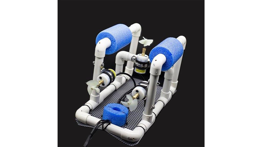 underwater rov with long cables