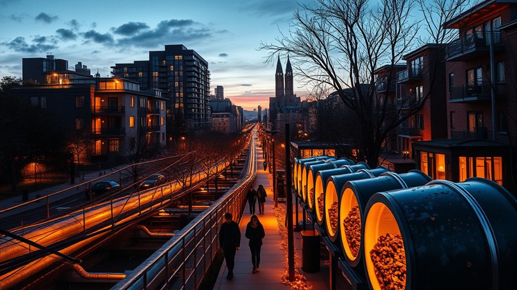 urban compost heat networks