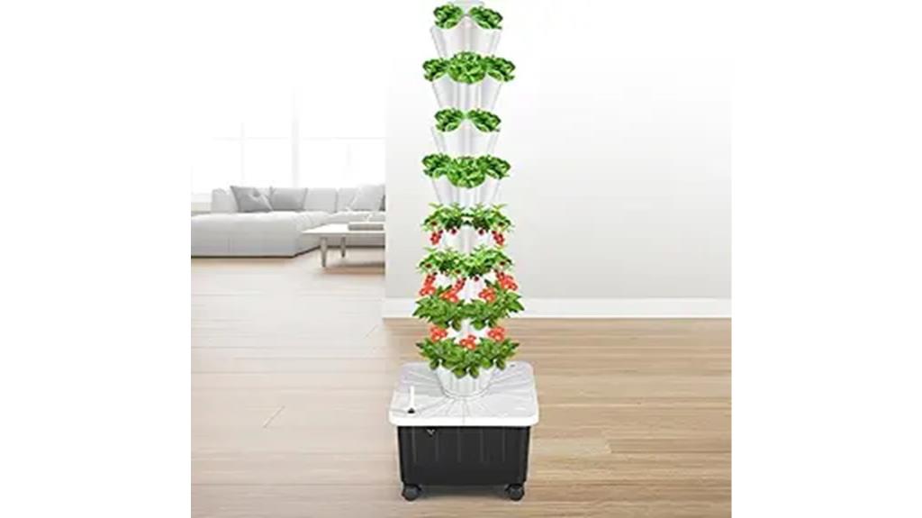 vertical garden tower