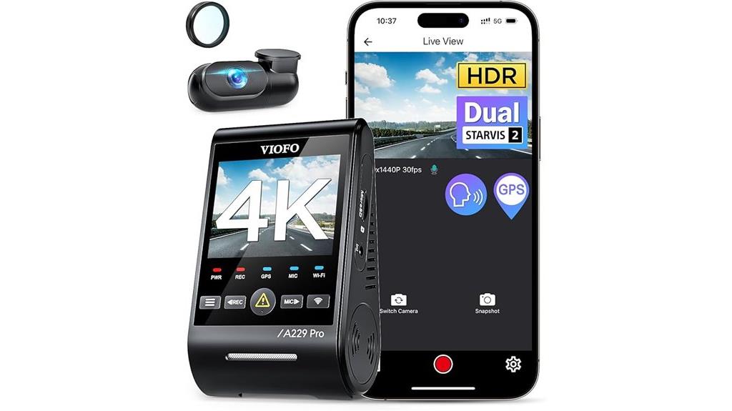 viofo a229 pro dash cam