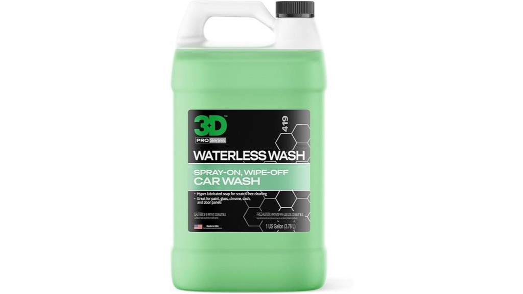 waterless car wash solution