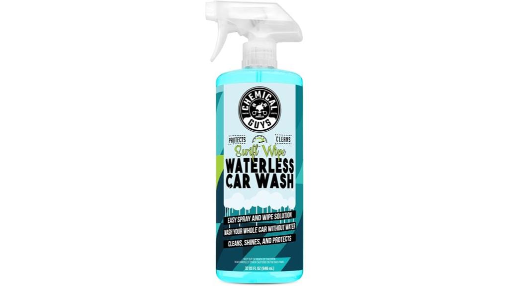 waterless car wash spray