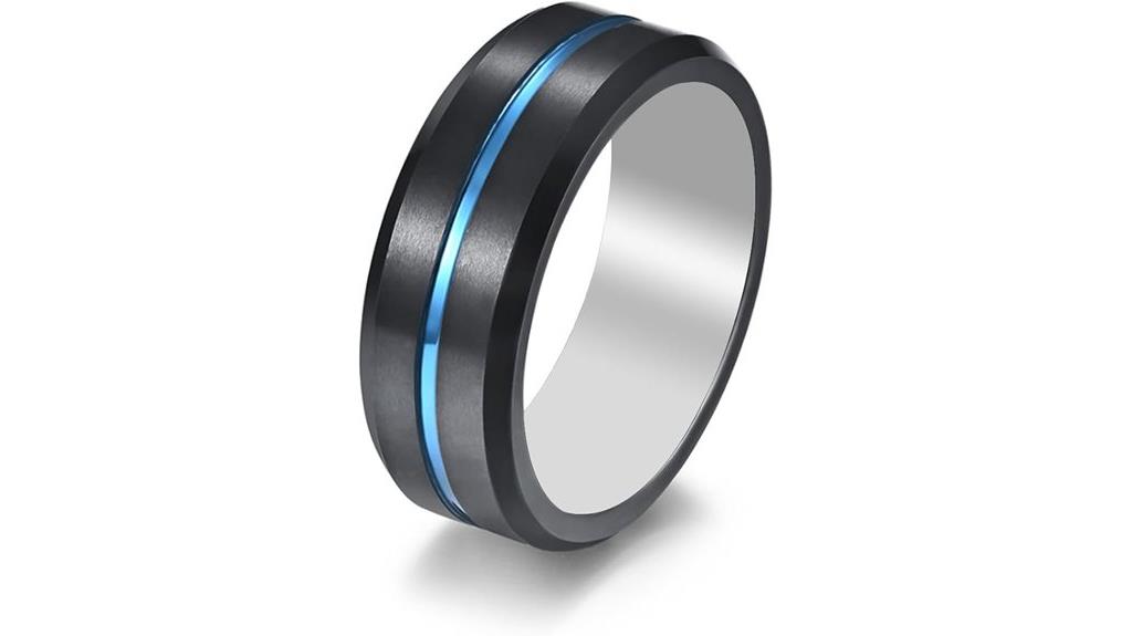 waterproof tungsten nfc ring