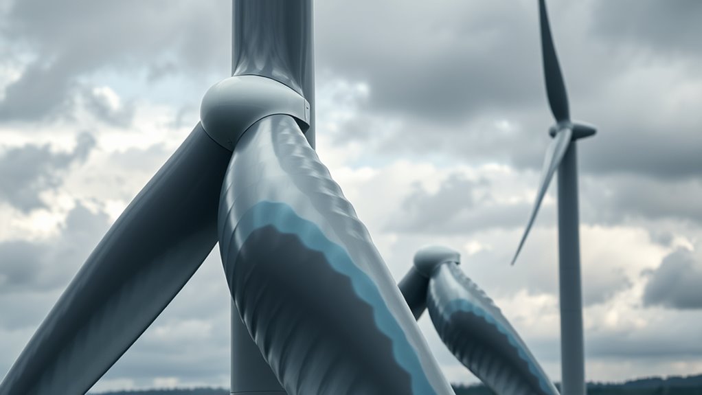 whale inspired aerodynamic blade design