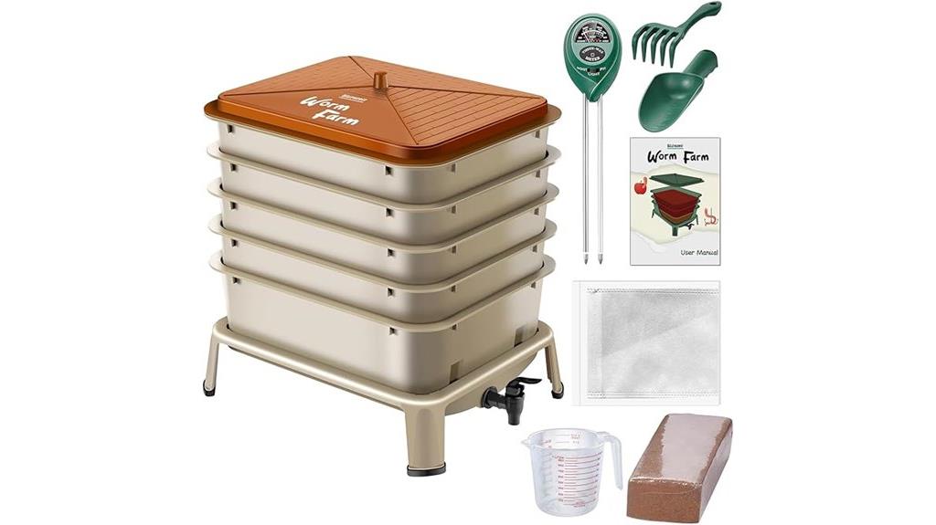 worm compost bin kit