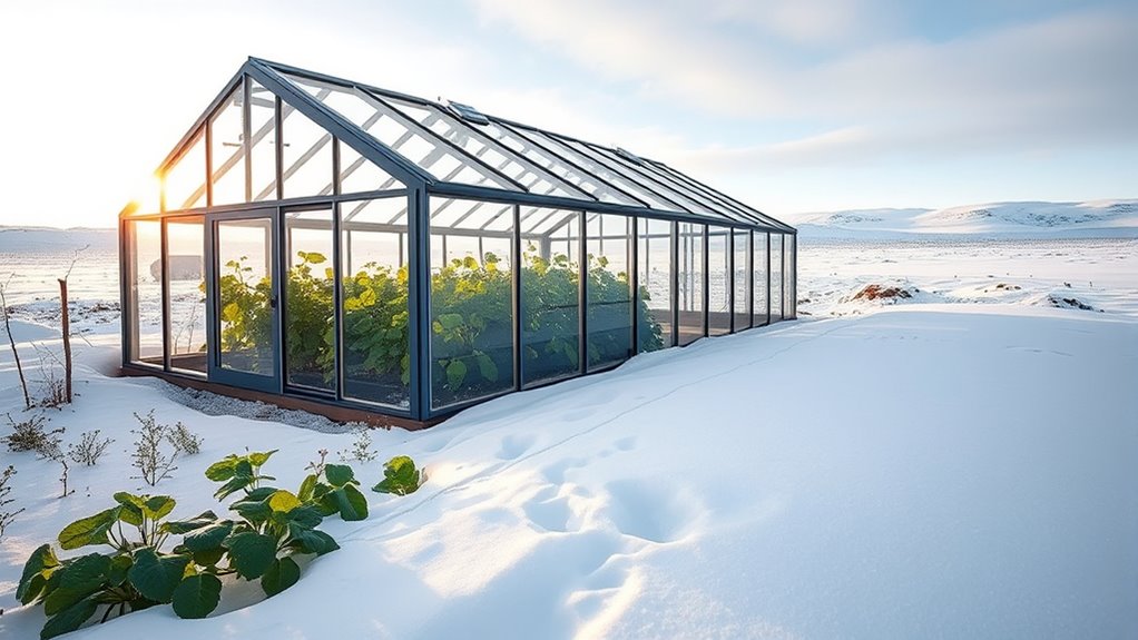 year round arctic food production