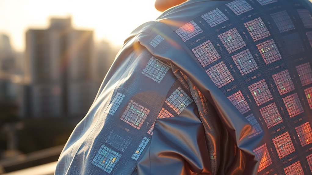 clothing that generates power