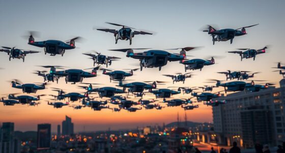 coordinated robotic swarm tasks