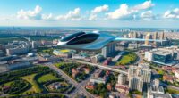 electric air taxis promote sustainable urban transportation