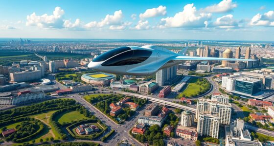 electric air taxis promote sustainable urban transportation