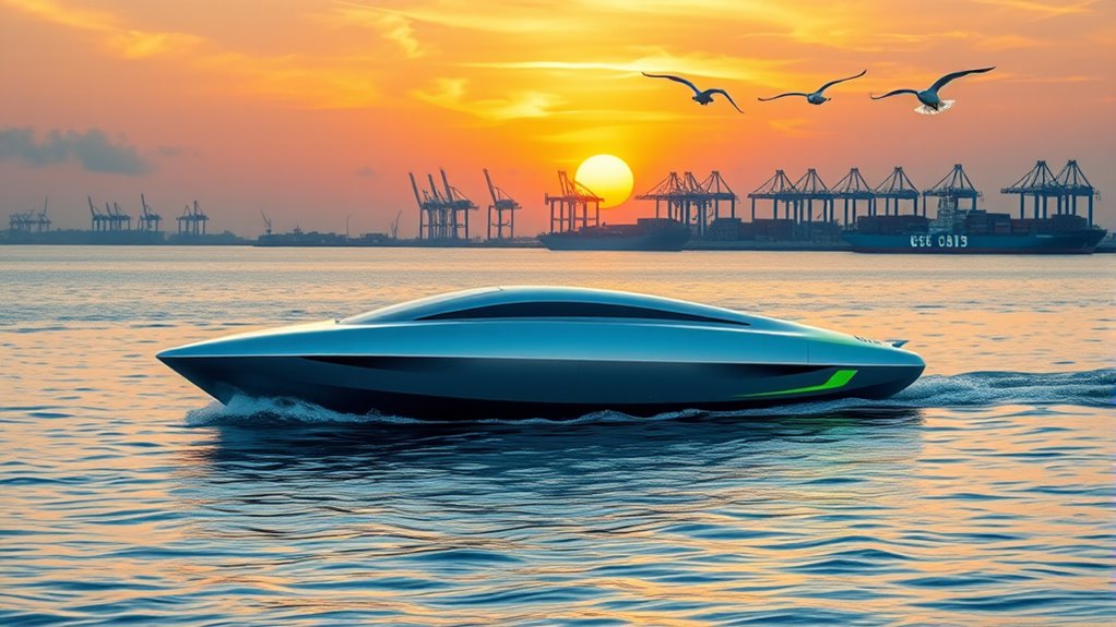 hydrogen powered maritime transportation