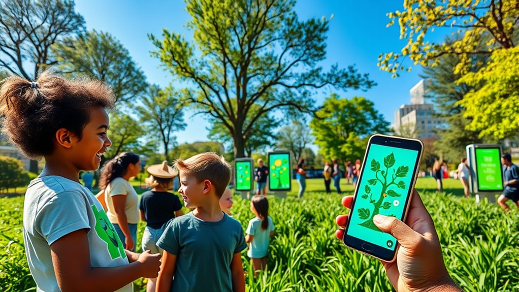 interactive apps promote eco friendly actions