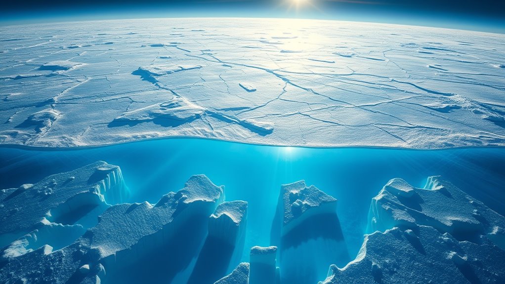 laser ice penetration insights