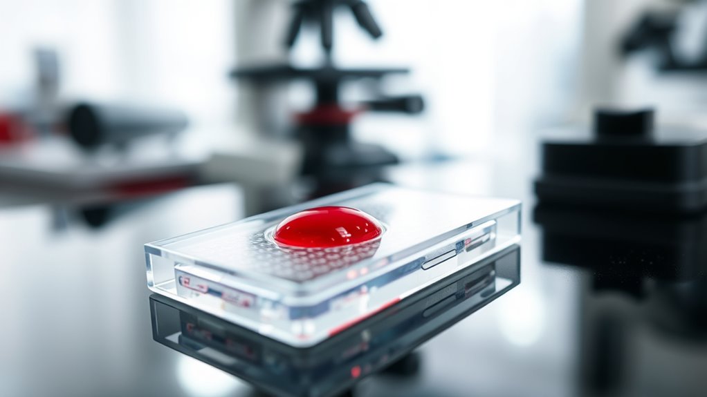 mobile lab on a chip