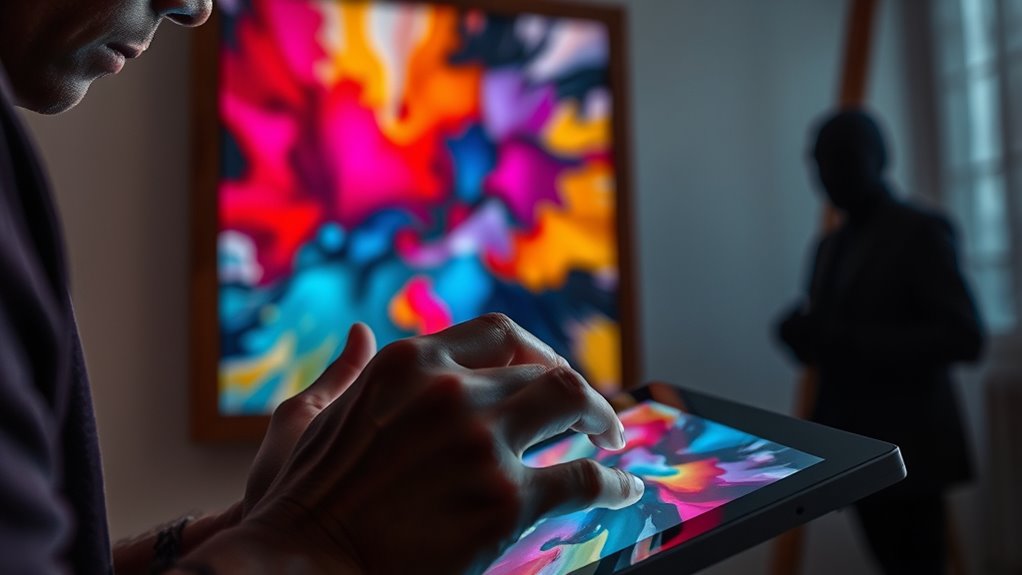 ownership authenticity ai art