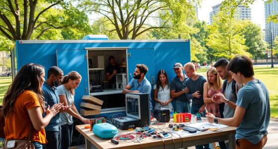 portable maker labs access