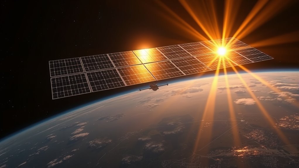 satellite solar energy transmission