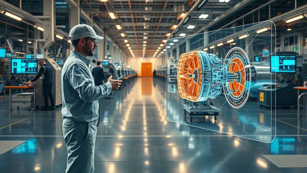 virtual mirrors in industry