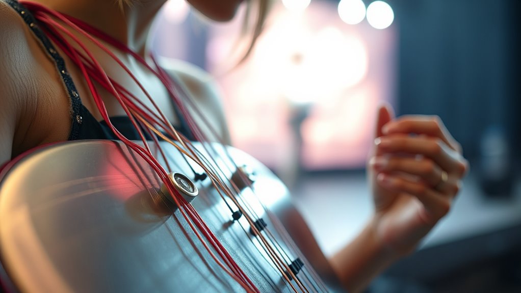 wearable gesture controlled musical instruments