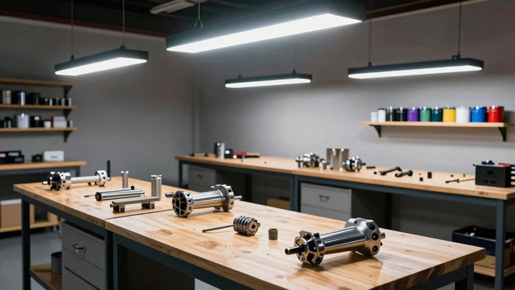 energy efficient workshop lighting