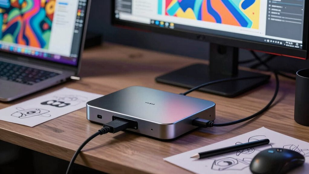 external gpu docks enhance rendering performance