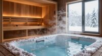 sauna or cold plunge