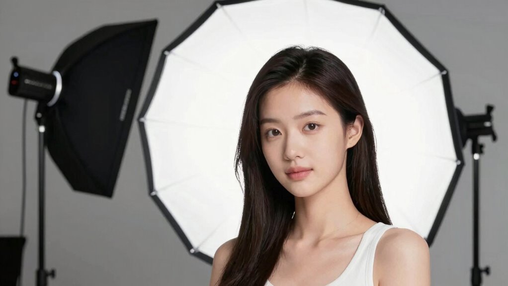 soft diffused controlled lighting